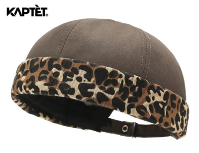 Bonnet Docker Léopard – Sans Visière