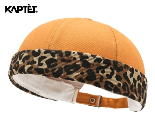 Bonnet Docker Léopard – Sans Visière